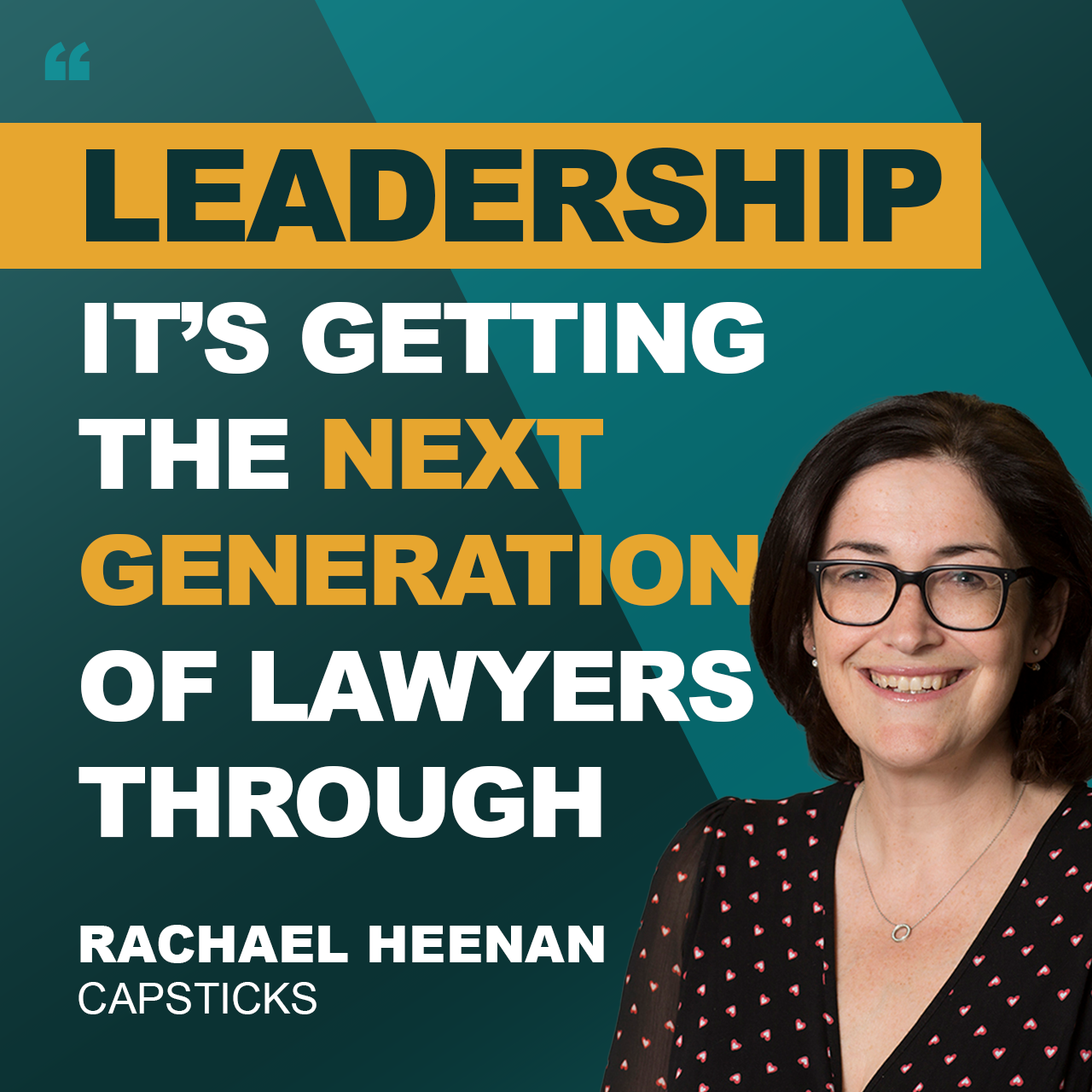 How to Lead and Succeed in Law | Ep15. Rachael Heenan