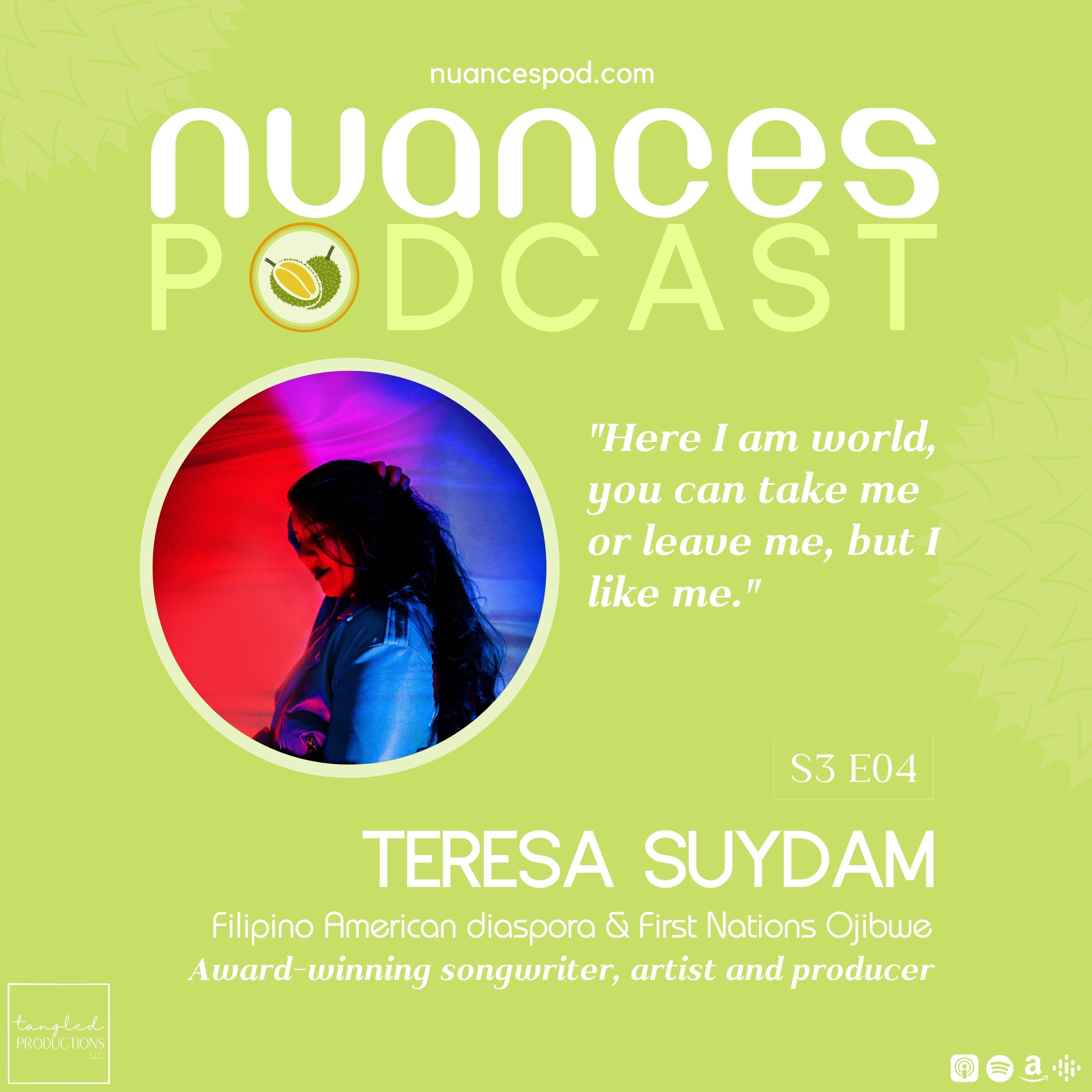 S3 E04: Teresa Suydam, Filipino & First Nations Ojibwe artist, on being a ”Lost Bird”, reconnecting with their biological mom, and making deliberate e...