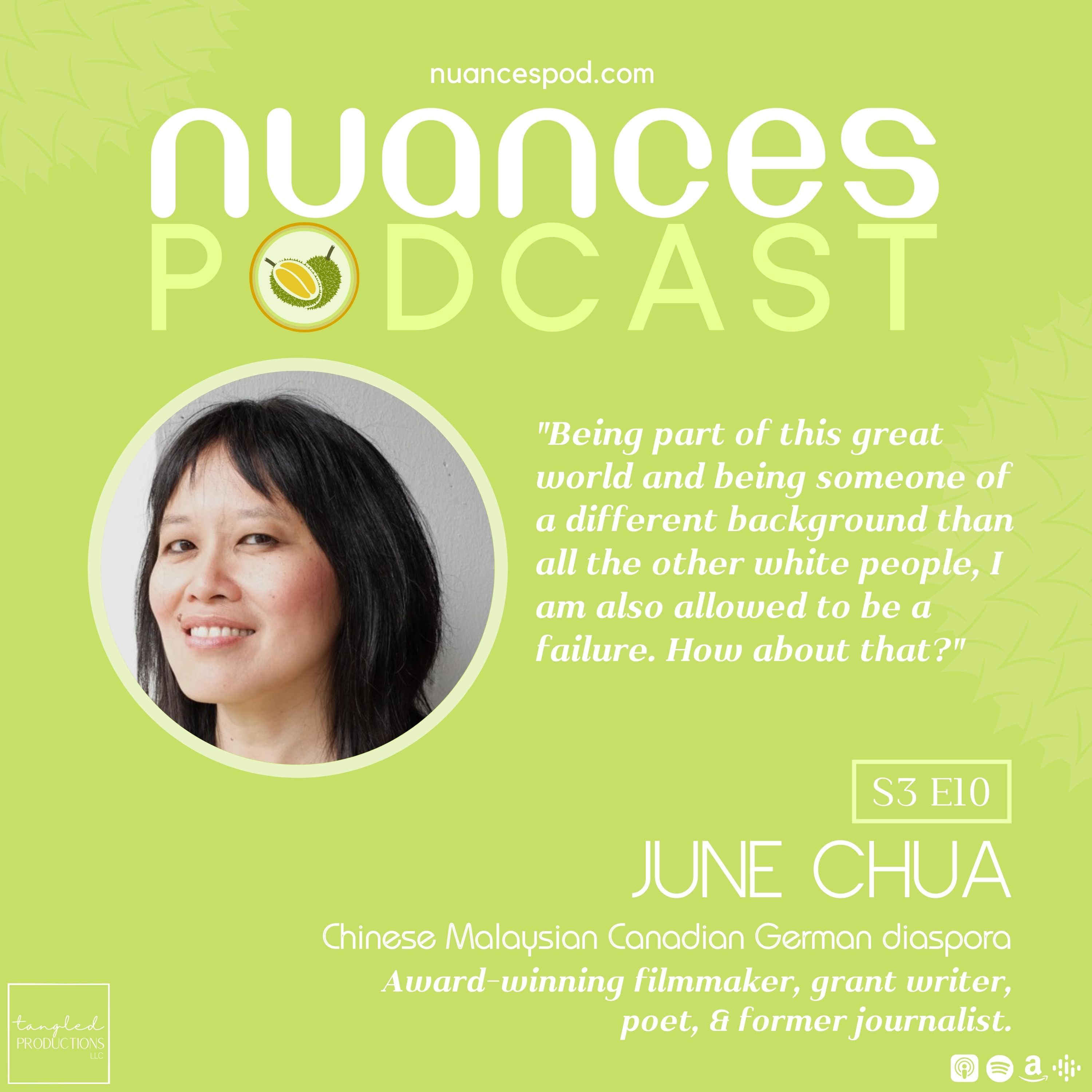 S3 E10: June Chua on learning to love herself through dance, how her films led her to Norway & Nepal, and why she moved to Berlin from Canada.