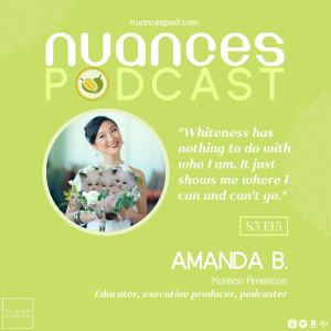 S3 E15: Amanda B. on 6 degrees of cats, educating in the domestic violence space, and her experience as a trans-national & trans-racial adoptee.