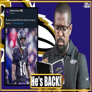 BIG ROSTER NEWS for Baltimore Ravens!