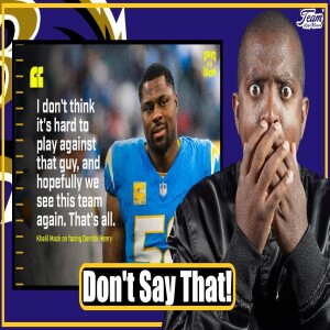 SHOCKING COMMENTS on Baltimore Ravens!