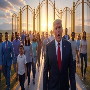From Battle to Glory: A Prophetic Vision of Trump and Patriots at Heaven's Gates Pt 3
