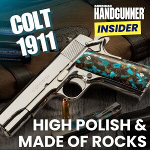 A Beautiful Colt 1911 ... Made of Rocks