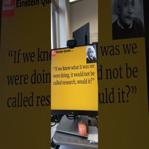 Einstein Quote - if we knew what we were doing, it would not be called research ...18 November 2024