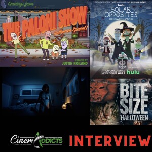 Flick City 75 Interviews: The Paloni Show! Halloween Special!, Solar Opposites, Sleep Study