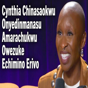 Cynthia Erivo teaches us how to pronounce her real name