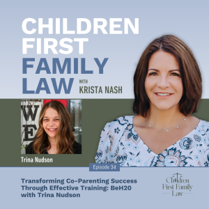 034: Transforming Co-Parenting Success Through Effective Training: BeH2O with Trina Nudson