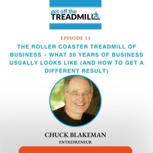 Episode #13: The Roller Coaster Treadmill of Business – What 30 Years of Business Usually Looks Like (And How to Get a Different Result)