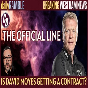 MOYES NEW CONTRACT TALK | THE OFFICIAL LINE | WHAT IS ACTUALLY HAPPENING?