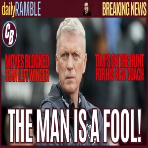 BREAKING NEWS | TIM IS ON HIS TRAVELS LINING UP REPLACEMENT COACH | MOYES REFUSES STAR LEFT WINGER