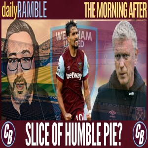 THE MORNING AFTER | A SLICE OF HUMBLE PIE?