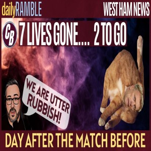 POST MATCH REACTION | MOYES HAS 9 LIVES... BUT HE ONLY HAS 2 TO GO | DAILY RAMBLE