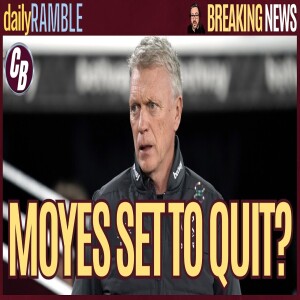 BREAKING NEWS | MOYES TO QUIT DUE TO FAN UNREST?