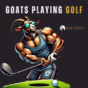 34: GOATS Playing Golf