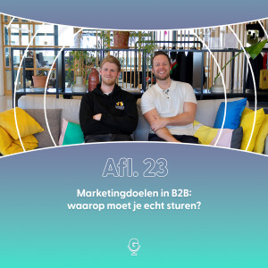 Afl 23: Marketingdoelen in B2B: waarop moet je echt sturen?