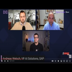 Digital Leader Show: AI Adoption for Enterprises with SAP’s VP of AI Solutions, Andreas Welsch