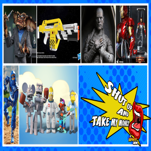 Shut Up and Take My Money: Super 7 Simpsons, Nerf Aliens blaster, Power Rangers Ninjetti , Hot Toys