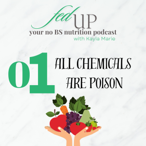 01: All Chemicals are Poison