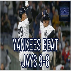 Yankees BEAT Blue Jays 9-8, ALMOST blow dominant WIN