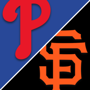 Phils vs. Giants Series 6 Review