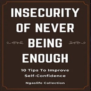 Insecurity Of Never Being Enough - 10 Tips To Improve Self-ConfidencE