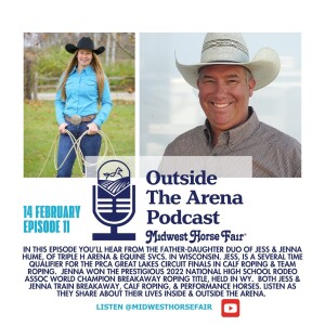 Midwest Horse Fair's Outside the Arena Podcast- Jess and Jenna Hume