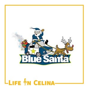 Never Stop Giving Back: Blue Santa