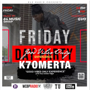 Good Vibes Only Experience Ep. 8 feat ‪@k7omerta‬ hosted by @1gvogoodvibesonly