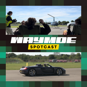 HELICOPTER at a car show! - SPOTCAST #14 at Collecting Cars Coffee Run