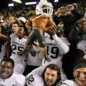 Michigan State Football Classic Wins over Michigan Montage