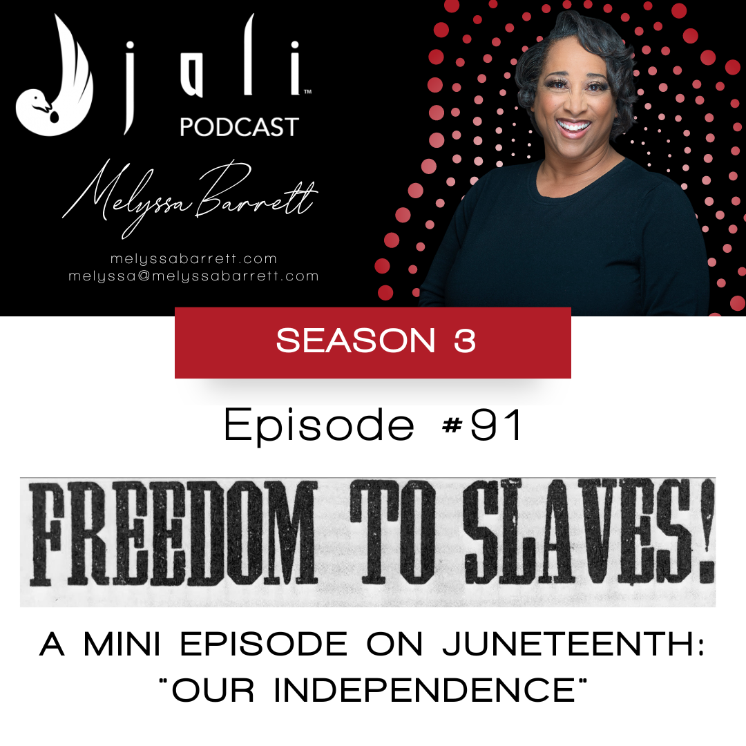 The Jali, host Melyssa Barrett