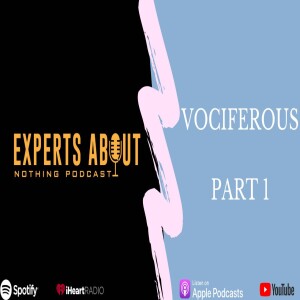 Experts About Nothing |Podcast| Vociferous Part 1