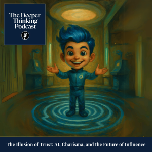 🎙️ The Illusion of Trust: AI, Charisma, and the Future of Influence - The Deeper Thinking Podcast