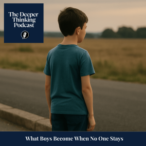 What Boys Become When No One Stays - The Deeper Thinking Podcast