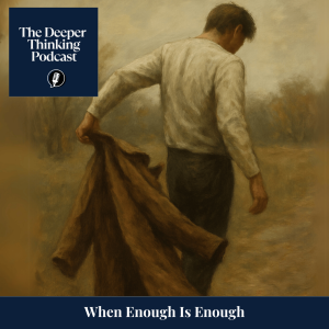 When Enough Is Enough – The Deeper Thinking Podcast
