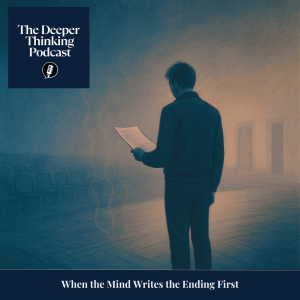[Well that was awkward - Apologies for previous audio issues] When the Mind Writes the Ending First: Dread, Imagination, and the Ethics of Not Knowing - The Deeper Thinking Podcast