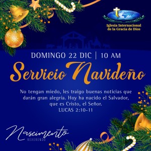 Domingo Servicio Navideño (Dic. 22.19)