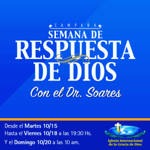 Semana de la Respuesta con el Dr Soares - Dia 1 Oct 15.19