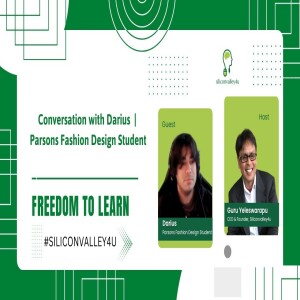 Conversation with Darius  | Parsons Fashion Design Student | Freedom to Learn by SV4U