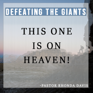 This One Is On Heaven - Pastor Rhonda Davis
