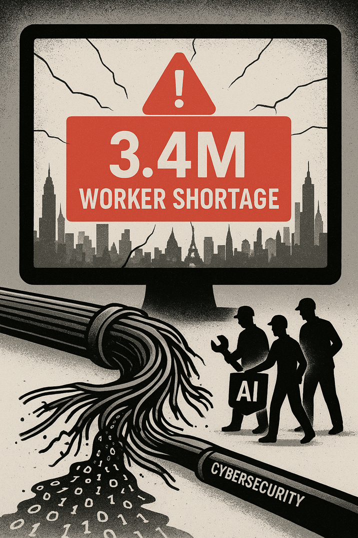 The 3.4 Million Gap: Cracking the Code on Cybersecurity's Global Workforce Crisis