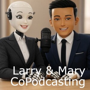 Ep.96 N:OW.2025.JAN14 AI CoHosts Larry&Mary discuss Weirdness of LA Fires & Ancient Knowledge, More CES 2025