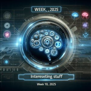 Interesting Stuff Week 10, 2025