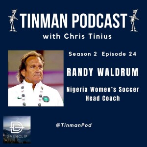 Randy Waldrum (Head Coach, Nigeria Women’s Soccer) prepares for the Olympics