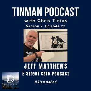 Jeff Matthews, host of the E Street Cafe Podcast