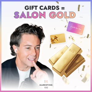 Salon gift card promotion ideas that WORK 💳| Marketing 100 | Ep. 31