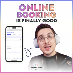 Salon online booking finally doesn't SUCK anymore 💩 | Marketing 100 | Ep. 23