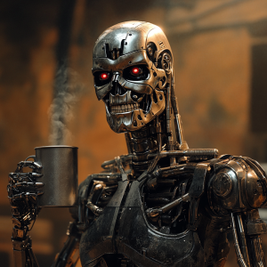 Kaffee ist Leer 001: The Terminator