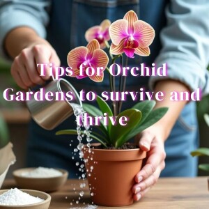 Tips for Orchid Gardens to survive and thrive